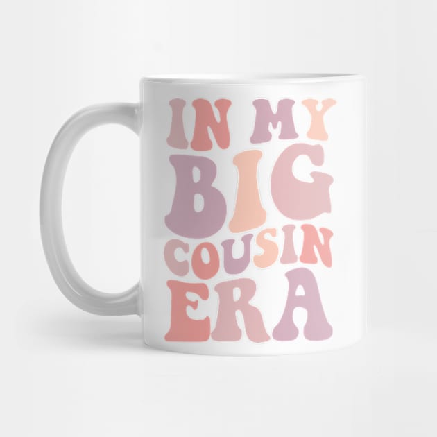 In my Big Cousin Era, Big Cousin Shirt,Funny Toddler Shirt,Trendy Kid Shirt,Pregnancy Reveal T-Shirt,Baby Announcement Shirt,Siblings by Y2KERA